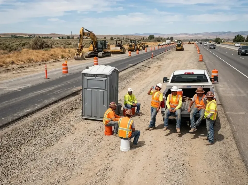 highway-road-construction-crew-007 — frequently asked questions, Porta Potty and Restroom Rentals in Waynesboro, MS